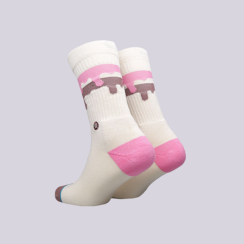 мужские бежевые носки Stance Melt Down M556C18MED-NATURAL - цена, описание, фото 2